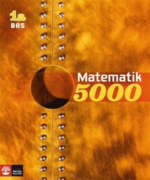 bokomslag Matematik 5000 Kurs 1a Gul Lärobok Bas
