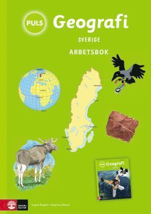 bokomslag PULS Geografi 4-6 Sverige Arbetsbok, tredje upplagan