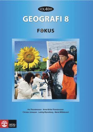 bokomslag SOL 4000 Geografi 8 Fokus Elevbok