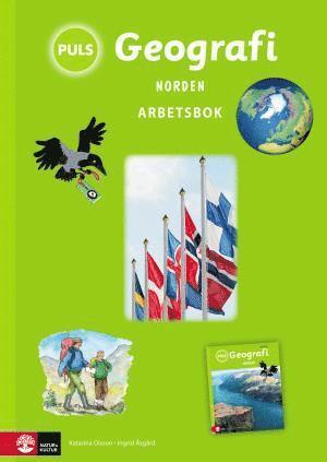 bokomslag PULS Geografi 4-6 Norden Arbetsbok, tredje upplagan