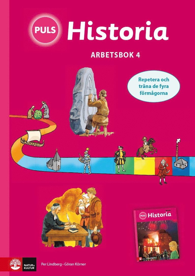 Per Lindberg, Göran Körner - PULS Historia 4-6 Arbetsbok 4, tredje upplagan, Häftad