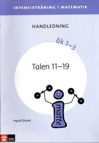 bokomslag Intensivträning ma åk 1-3 Talen 11-19 Lhl