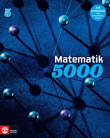 bokomslag Matematik 5000 Kurs 5 Blå Lärobok, andra upplagan