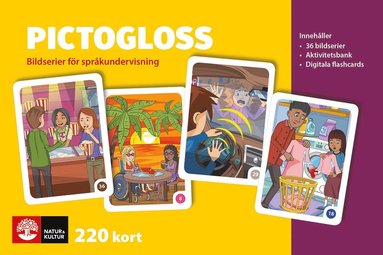 bokomslag Pictogloss Bildserier för språkundervisning