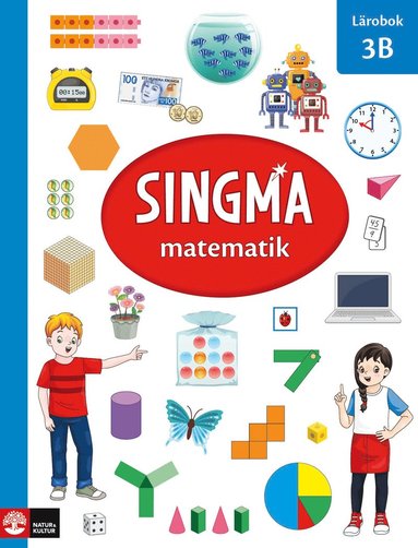 bokomslag Singma matematik 3B Lärobok