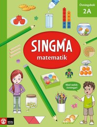 bokomslag Singma matematik 2A Övningsbok