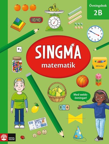 bokomslag Singma matematik 2B Övningsbok