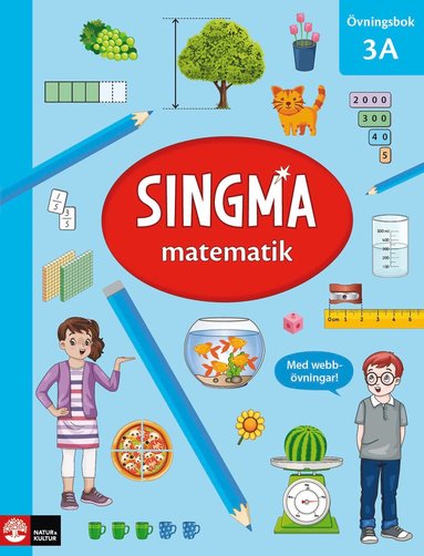 bokomslag Singma matematik 3A Övningsbok