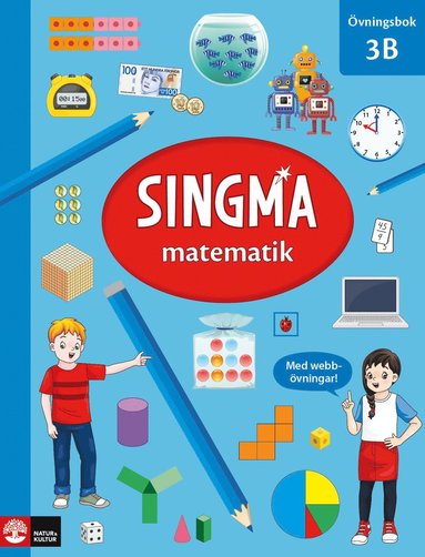 bokomslag Singma matematik 3B Övningsbok