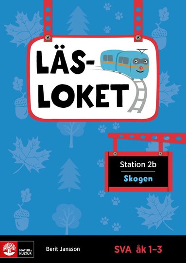 bokomslag Läsloket åk 1-3 Station 2b Skogen