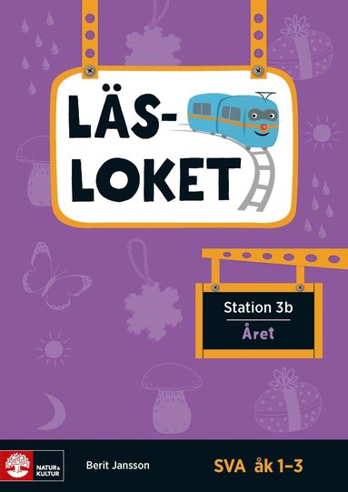 bokomslag Läsloket åk 1-3 Station 3b Året