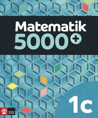 bokomslag Matematik 5000+ Kurs 1c Lärobok Upplaga 2018
