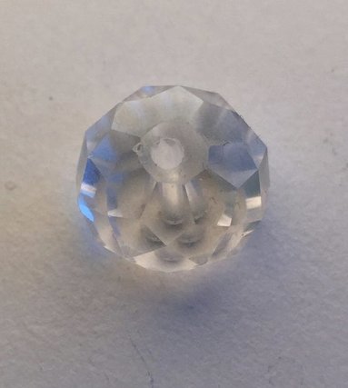 bokomslag ABC-klubben Hängen Åk 2,  Diamanter, 30 st : Glaspärla facetterad 12 x8 mm