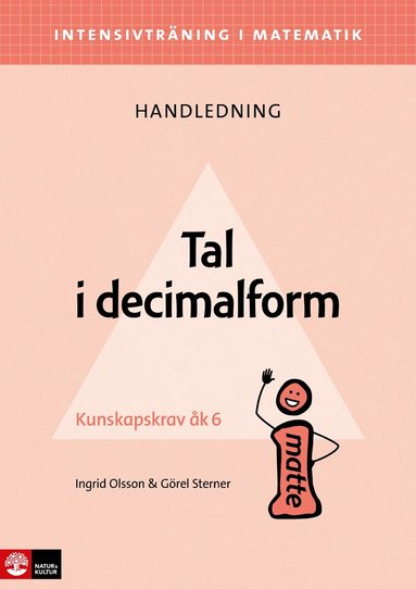Ingrid Olsson, Görel Sterner - Intensivträning ma åk 4-6 Tal i decimalform Lhl, Häftad
