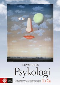 bokomslag Levanders Psykologi 1+2a för gymnasiet, fjärde upplagan