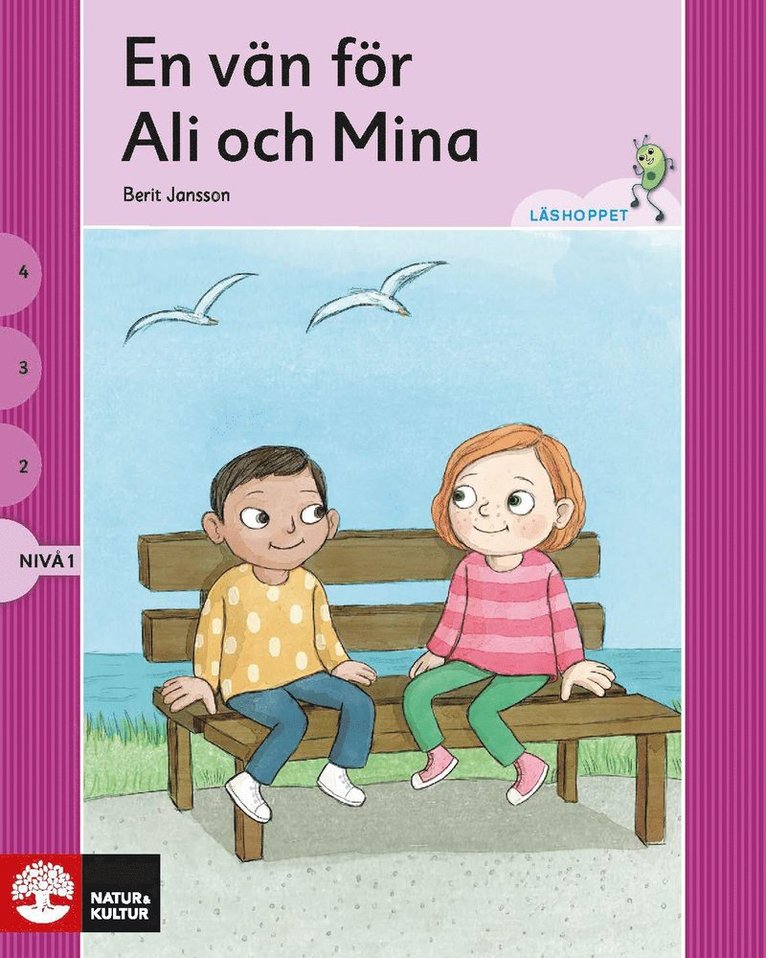 Läshoppet Nivå 1- Ali och Mina, 4 titlar 1