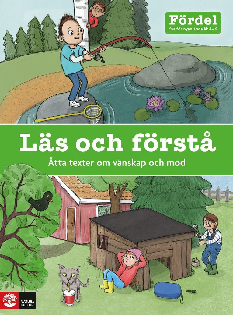 Fördel Läs och förstå åk 4-6 : Åtta texter om vänskap och mod 1