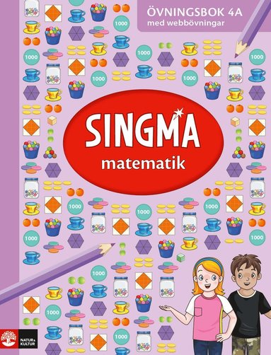 Ban Har Dr Yeap, Pia Agardh, Josefine Rejler - Singma matematik 4A Övningsbok med elevwebb, Häftad