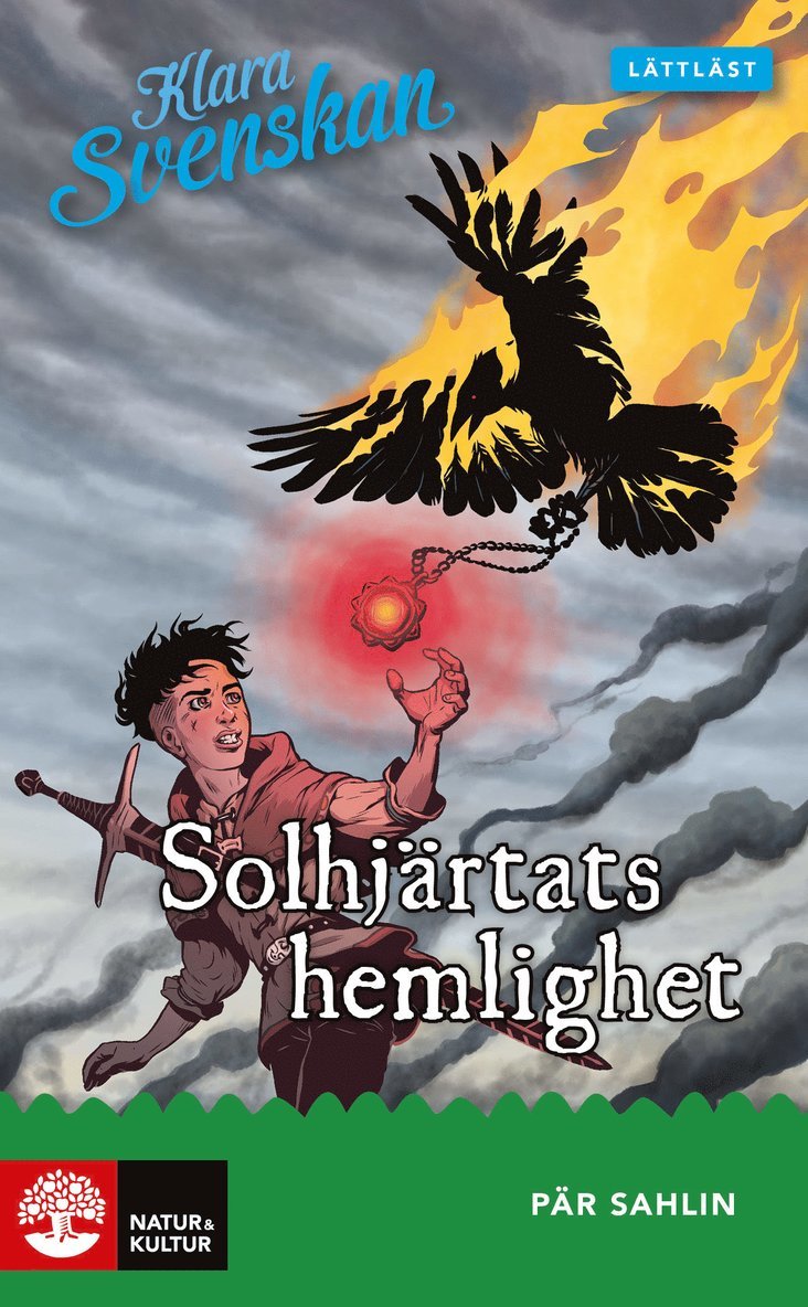 Pär Sahlin - Klara svenskan åk 4 Solhjärtats hemlighet lättläst, Häftad