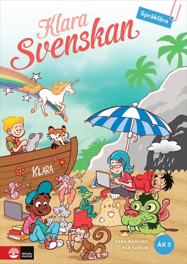 bokomslag Klara svenskan åk 3 Elevbok Språklära med elevwebb