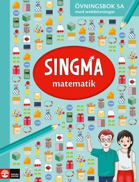 bokomslag Singma matematik 5A Övningsbok med elevwebb