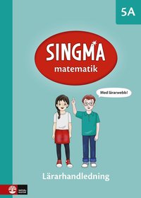 bokomslag Singma matematik 5A Lärarhandledning med lärarwebb 12 mån
