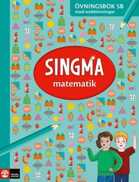 bokomslag Singma matematik 5B Övningsbok med elevwebb