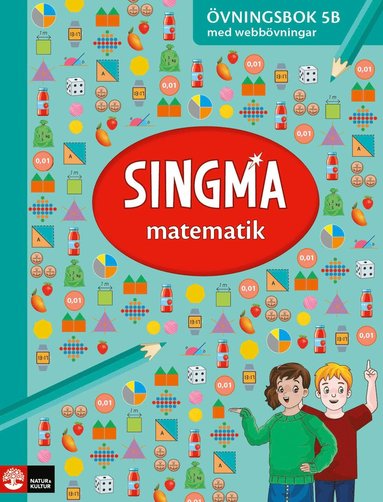 bokomslag Singma matematik 5B Övningsbok med elevwebb