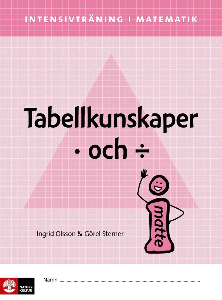 Intensivträning i ma 4-6 Tabellkunskaper multiplikation och division Elevhäfte 1