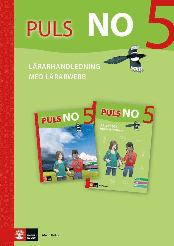 Malin Bolin - PULS NO åk 5 Lärarhandledning med lärarwebb, Häftad