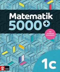 bokomslag Matematik 5000+ Kurs 1c Lärobok Upplaga 2021