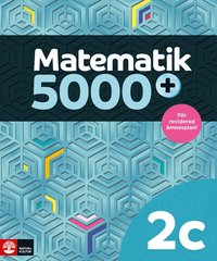 bokomslag Matematik 5000+ Kurs 2c Lärobok Upplaga 2021