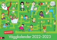 bokomslag Fritidshem Väggkalender 2022-2023