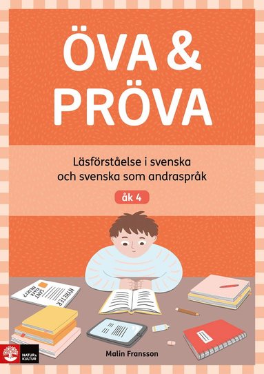 bokomslag Öva & Pröva åk 4 Läsförståelse i svenska och svenska som andraspråk
