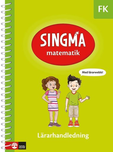 bokomslag Singma matematik FK Lärarhandledning med lärarwebb 12 mån