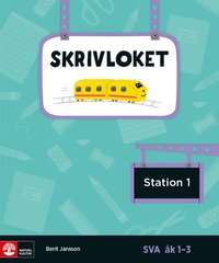 bokomslag Skrivloket åk 1-3 Station 1