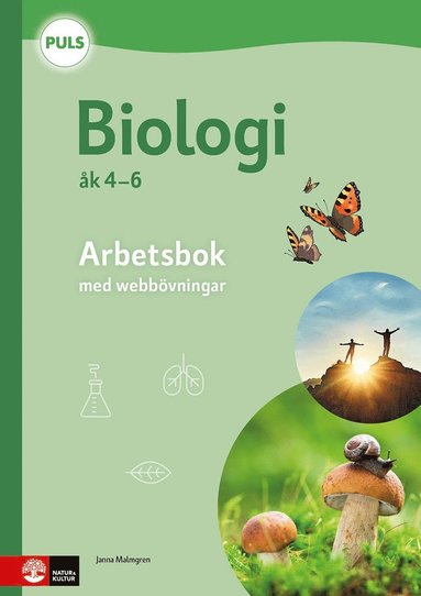 bokomslag PULS Biologi 4-6 Arbetsbok med elevwebb, fjärde upplagan