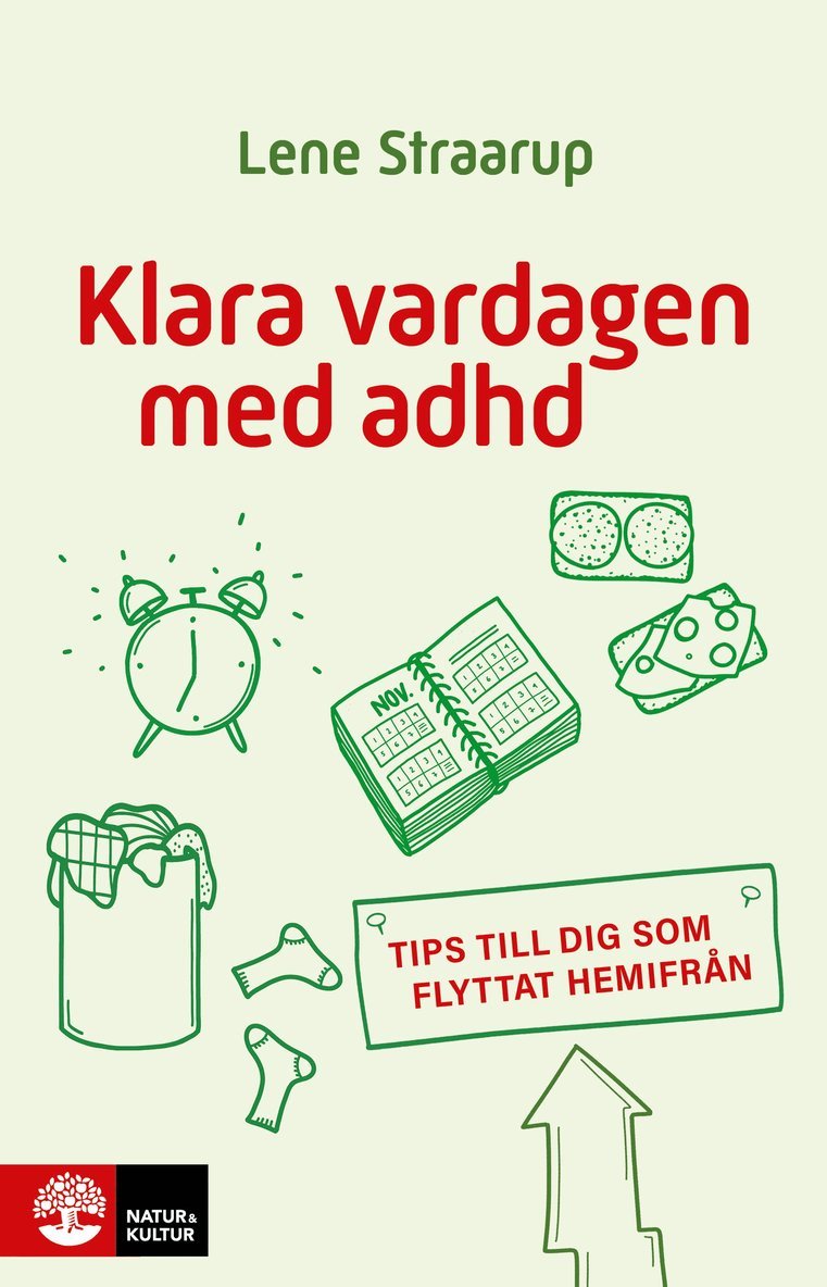 Klara vardagen med adhd : Tips till dig som flyttat hemifrån 1