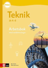 bokomslag PULS Teknik 4-6 Arbetsbok med elevwebb, fjärde upplagan