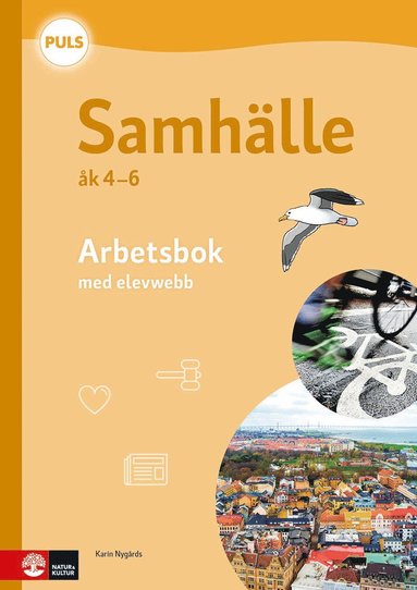 bokomslag PULS Samhälle 4-6 Arbetsbok med elevwebb, fjärde upplagan