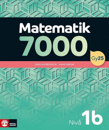 bokomslag Matematik 7000 nivå 1b
