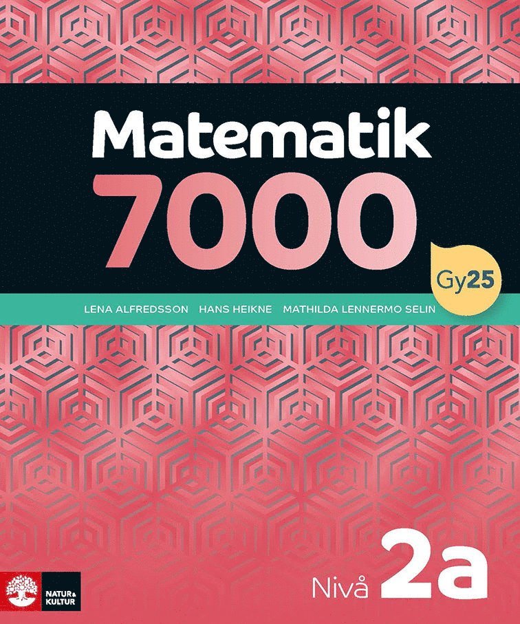 Matematik 7000 nivå 2a 1