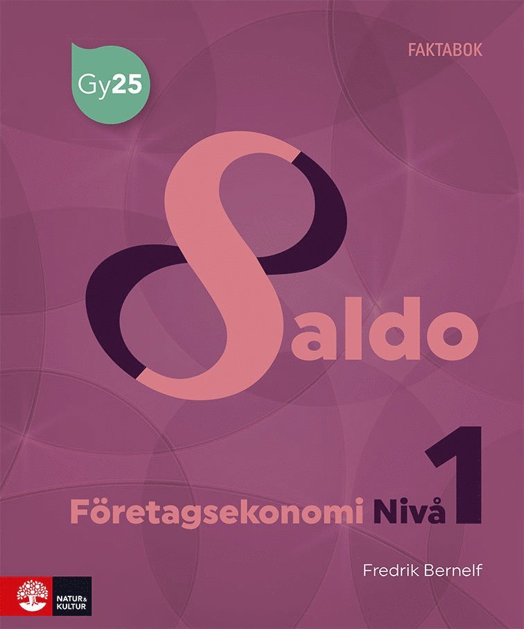 Saldo Företagsekonomi nivå 1 Faktabok
