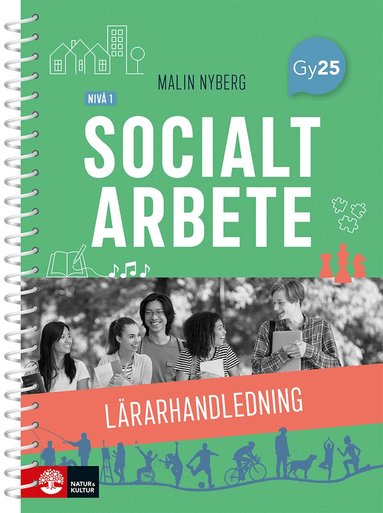 Malin Nyberg - Socialt arbete nivå 1 Lärarhandledning med Lärarwebb, Häftad