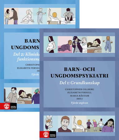 Christopher Gillberg, Elisabeth Fernell, Maria Råstam - Barn- och ungdomspsykiatri Fjärde utgåvan Paket Del 1 + Del 2, Inbunden