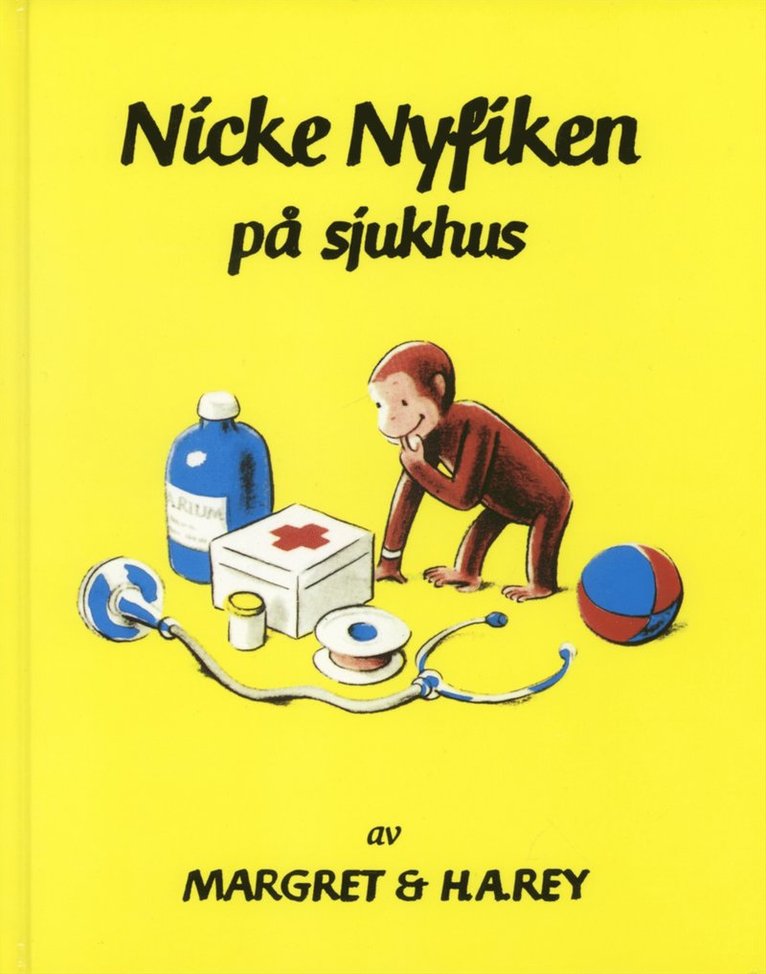 Nicke Nyfiken på sjukhus