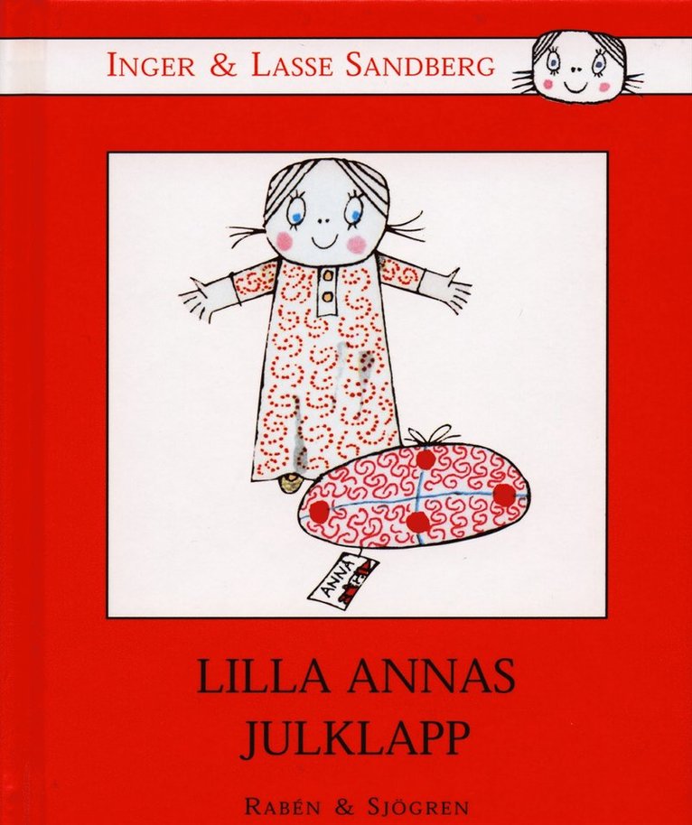 Inger Sandberg - Lilla Annas julklapp, Kartonnage