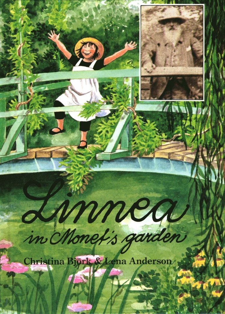 Linnea in Monet's garden