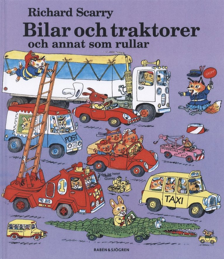 Bilar och traktorer och annat som rullar