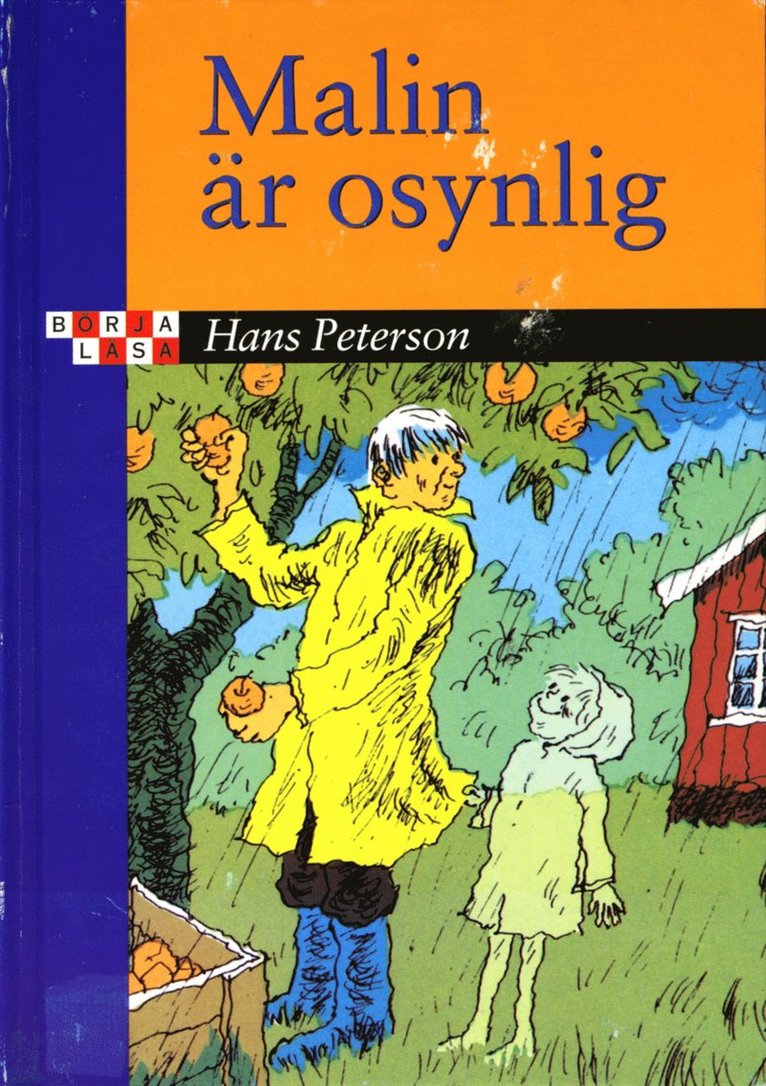 Hans Peterson - Malin är osynlig, Kartonnage